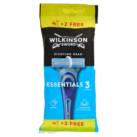 Wilkinson Sword Rasoio usa&getta Extra Essential 3 Regular 4+2